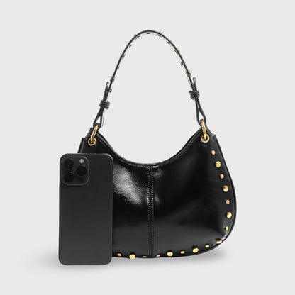 SEAME - Claudia Vegan Leather Bag Black Regular