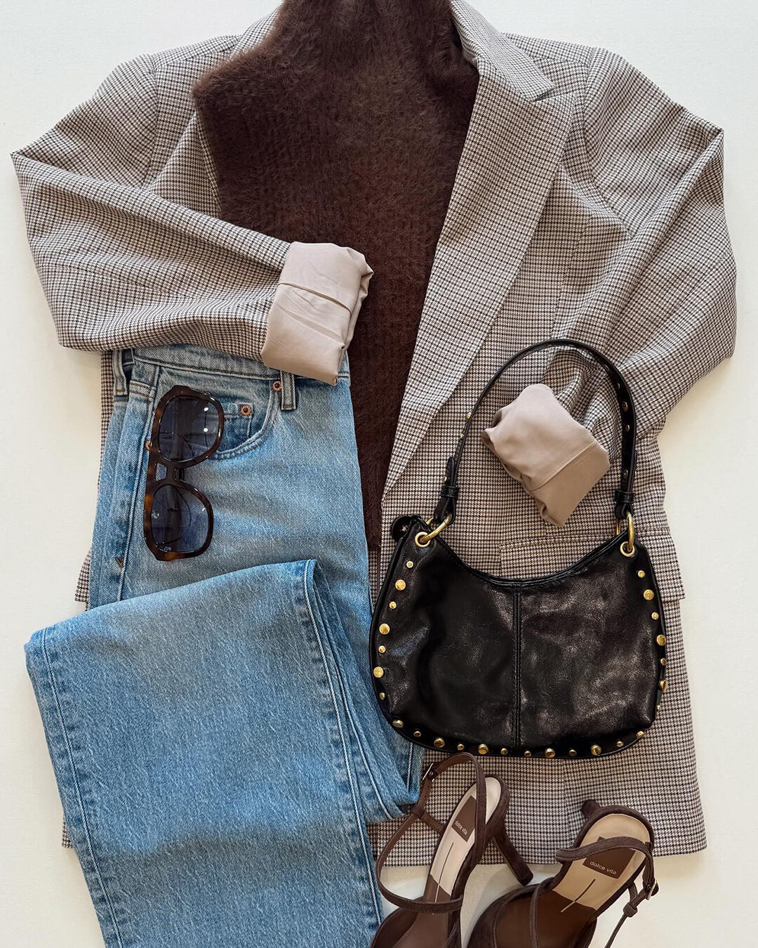 SEAME - Claudia Vegan Leather Bag Black Regular