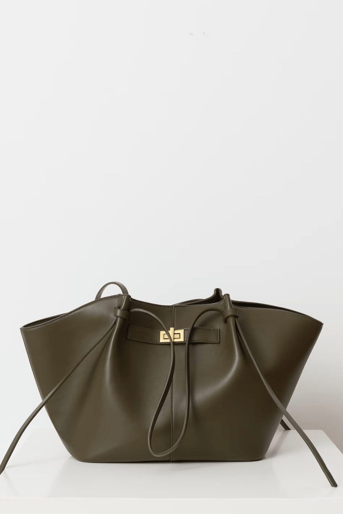 SEAME - Gerda Shopper Bag Dark Green Regular