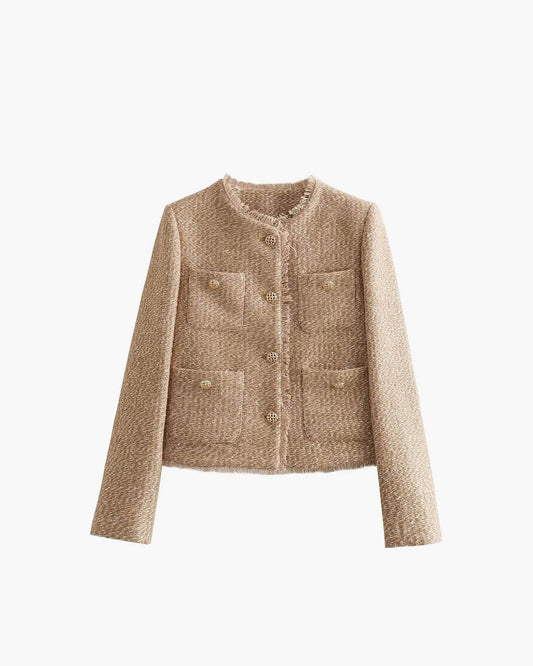 SEAME - Helena Vintage Jacket Beige XS