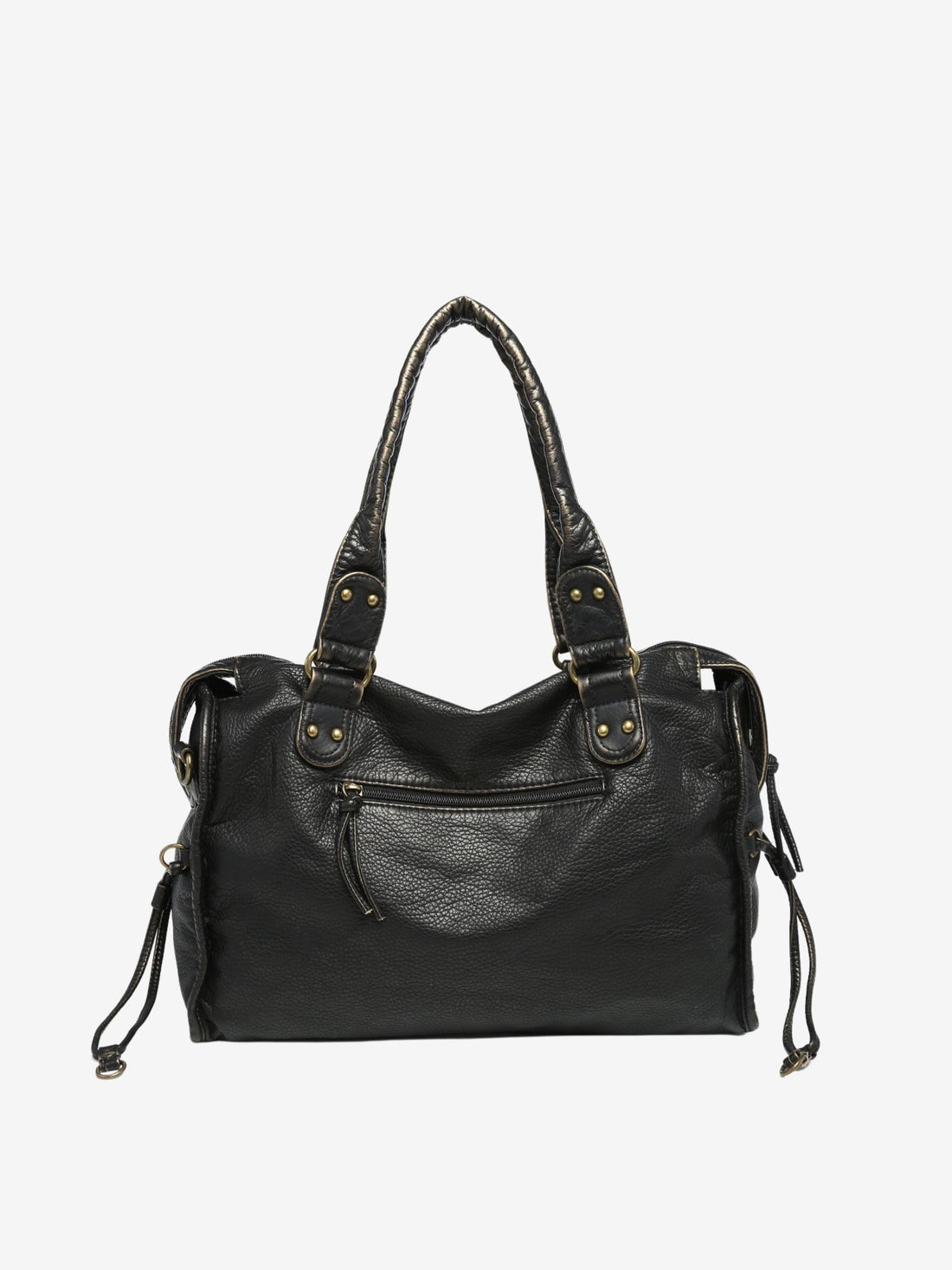 SEAME - SEAME - Black Shoulder Bag for Women in High - Quality Vegan Leather, Stylish & Versatile Default