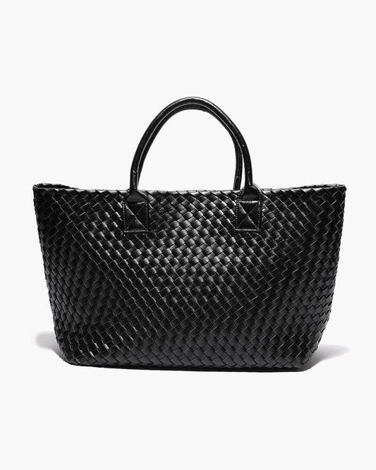 SEAME - Zarina Woven Bag Black Regular